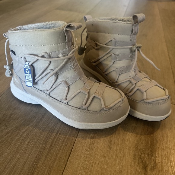 Keen Shoes - New Keen Womens Uneek Safari/Birch Chukka All Weather Keen Dry Boots‎ Size 5 *